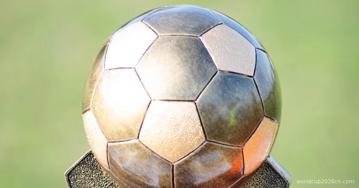 soccer ball on brown wooden stand